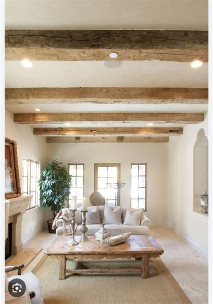Are ceiling beams in style?
