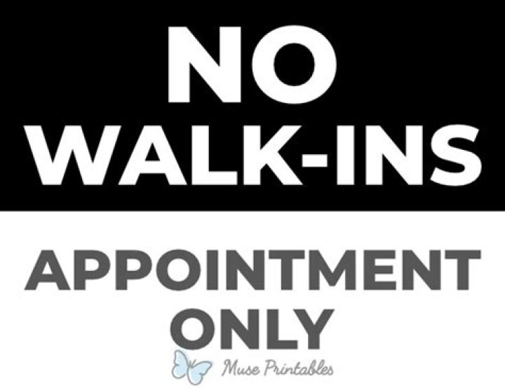 Can I walk into an IRS office without an appointment?