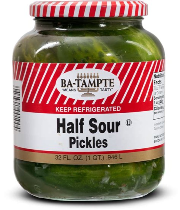 Can you buy half sour pickles?