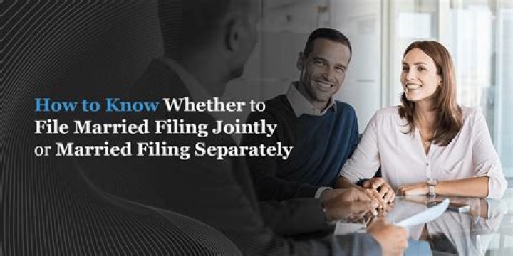 Do you always have to file jointly if married?