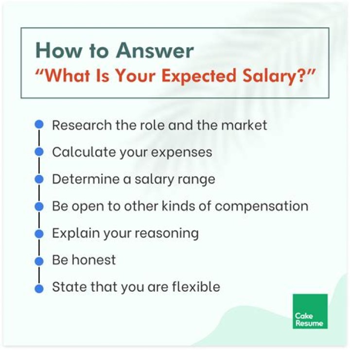 How do I know what salary I am worth?