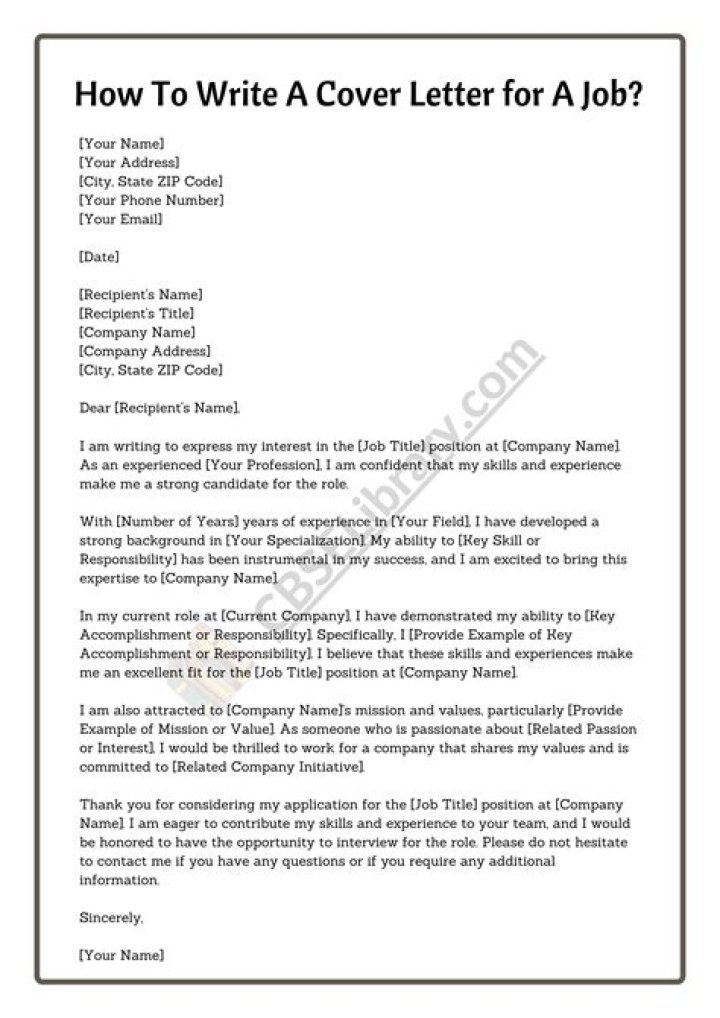 How do I write a cover letter for a QA?