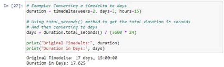 How do you convert Timedelta to hours?