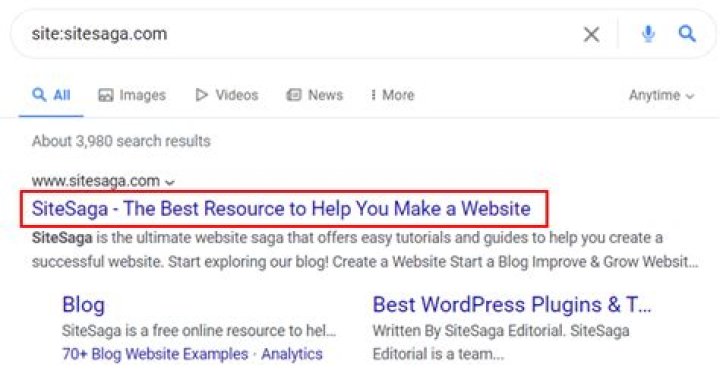 How do you find the title of a website?