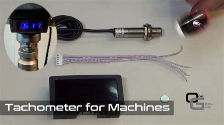 How do you test a tachometer with a multimeter?