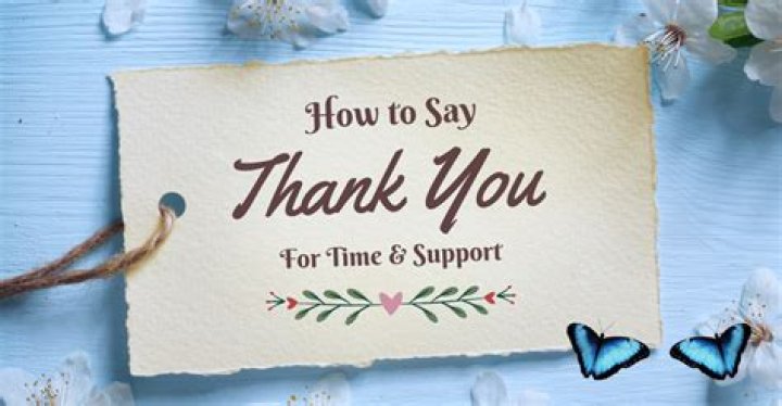 How do you thank someone for their professional help?