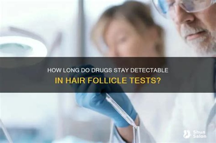 How long does drugs stay in hair follicle?