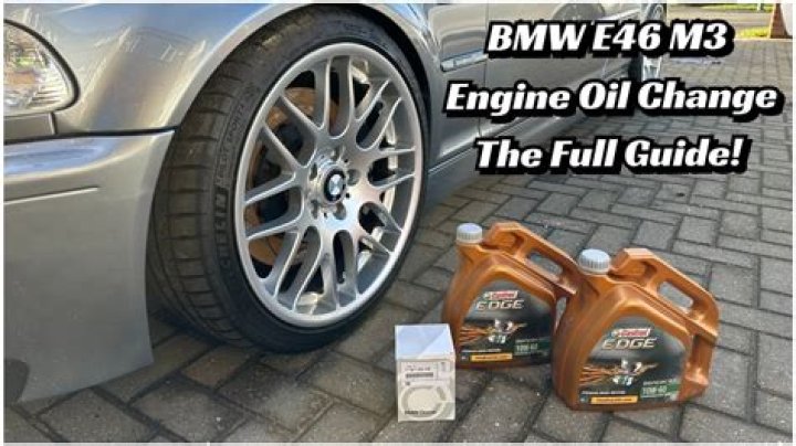How much oil does a E46 M3 take?