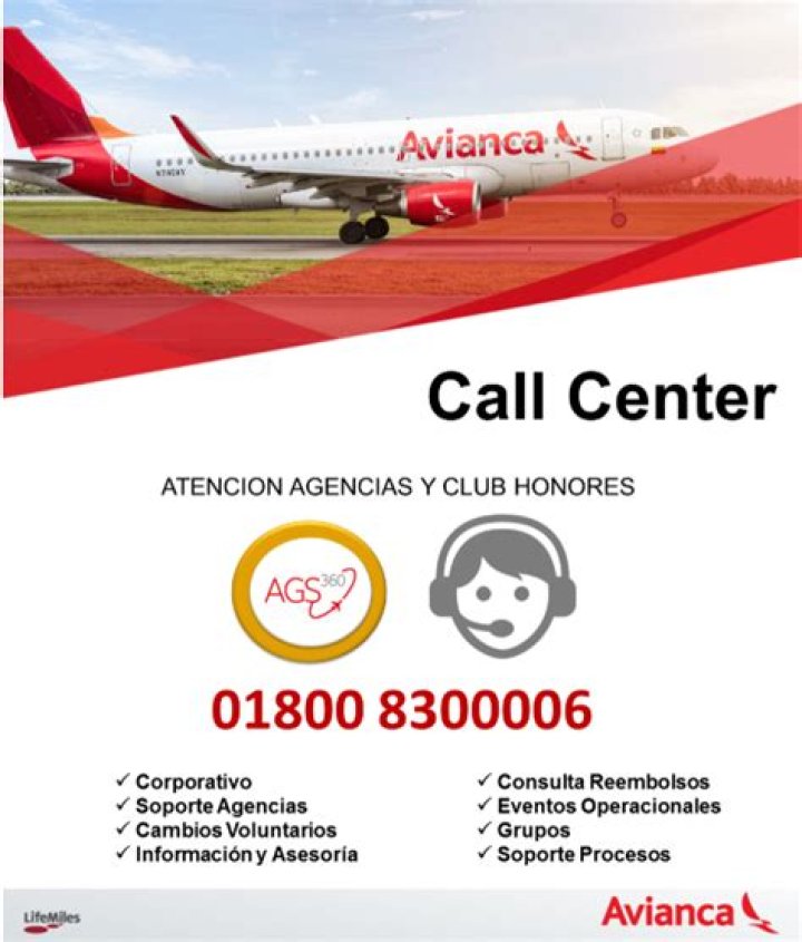 Is Avianca call center 24 hours?