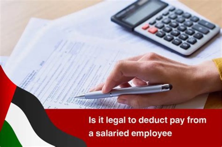 Is it legal to deduct pay from a salaried employee?