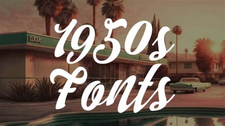 What architectural style was in the 50s?