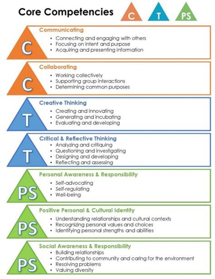 What are core competencies in nursing?