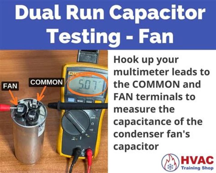 What do the numbers on a dual run capacitor mean?