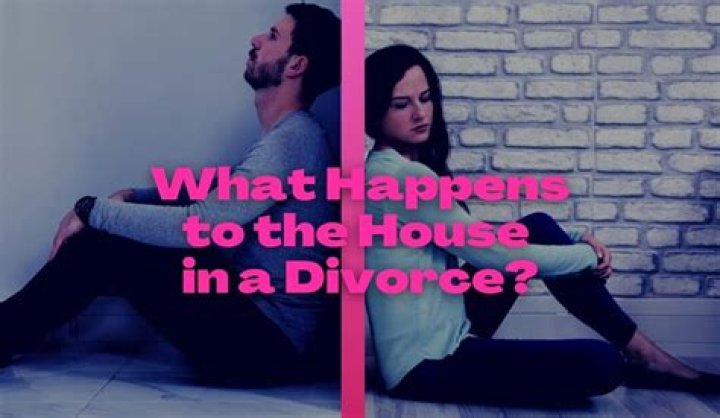 What happens when one spouse keeps the house in a divorce?