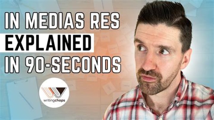 What is an example of in medias res?