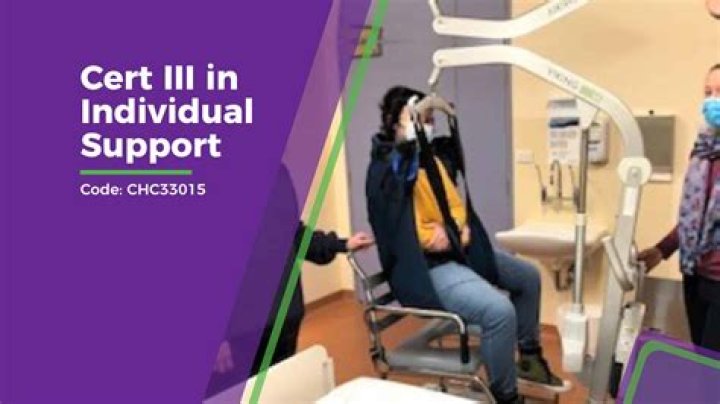 What is cert III Individual support?