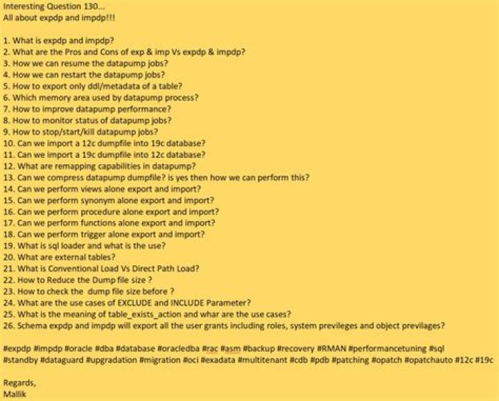 What is Expdp?