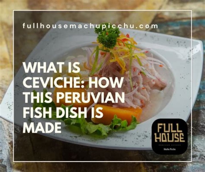 What is the best fish for Peruvian ceviche?