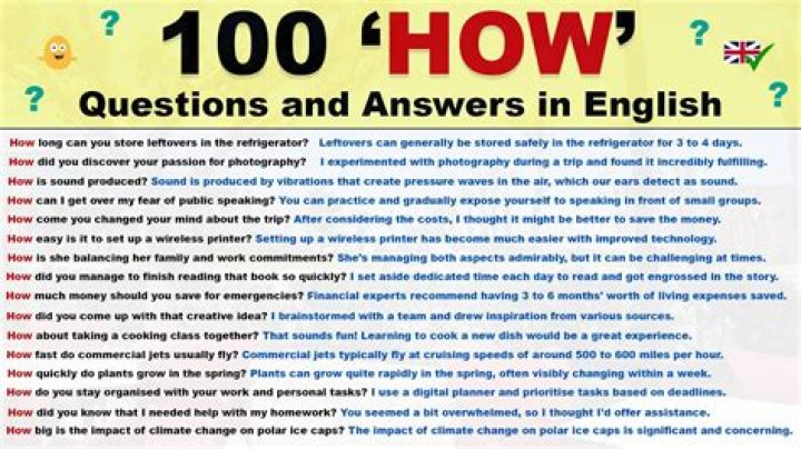 What should I answer when asked about you?