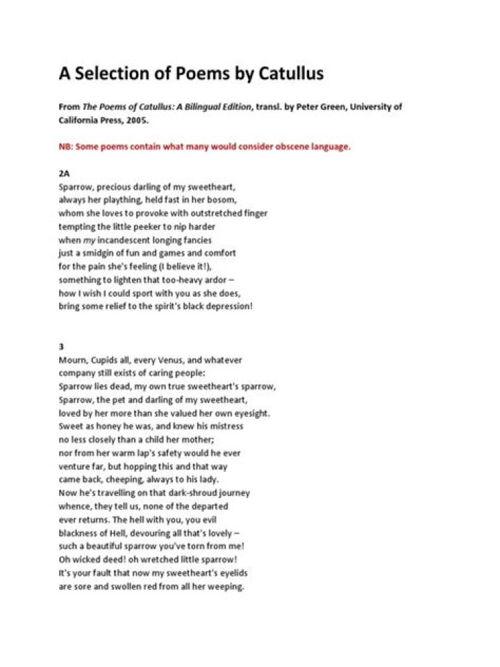Where is Catullus in poem 101?