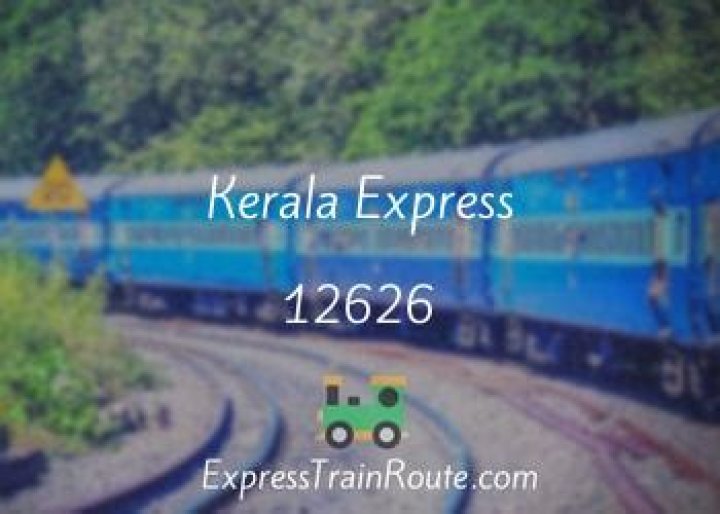 Where is train 12626 now?