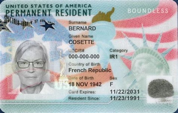 Who is a legal resident in USA?