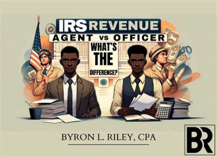 Why did a IRS revenue officer come by?