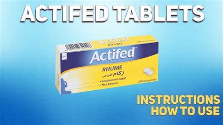 Why was Actifed banned?